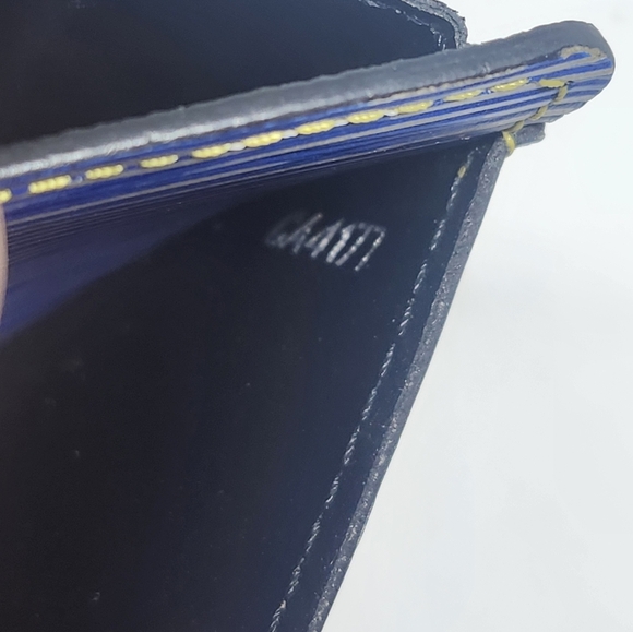 Louis Vuitton Sarah Wallet NM Epi Leather Denim Light - Picture 14 of 15